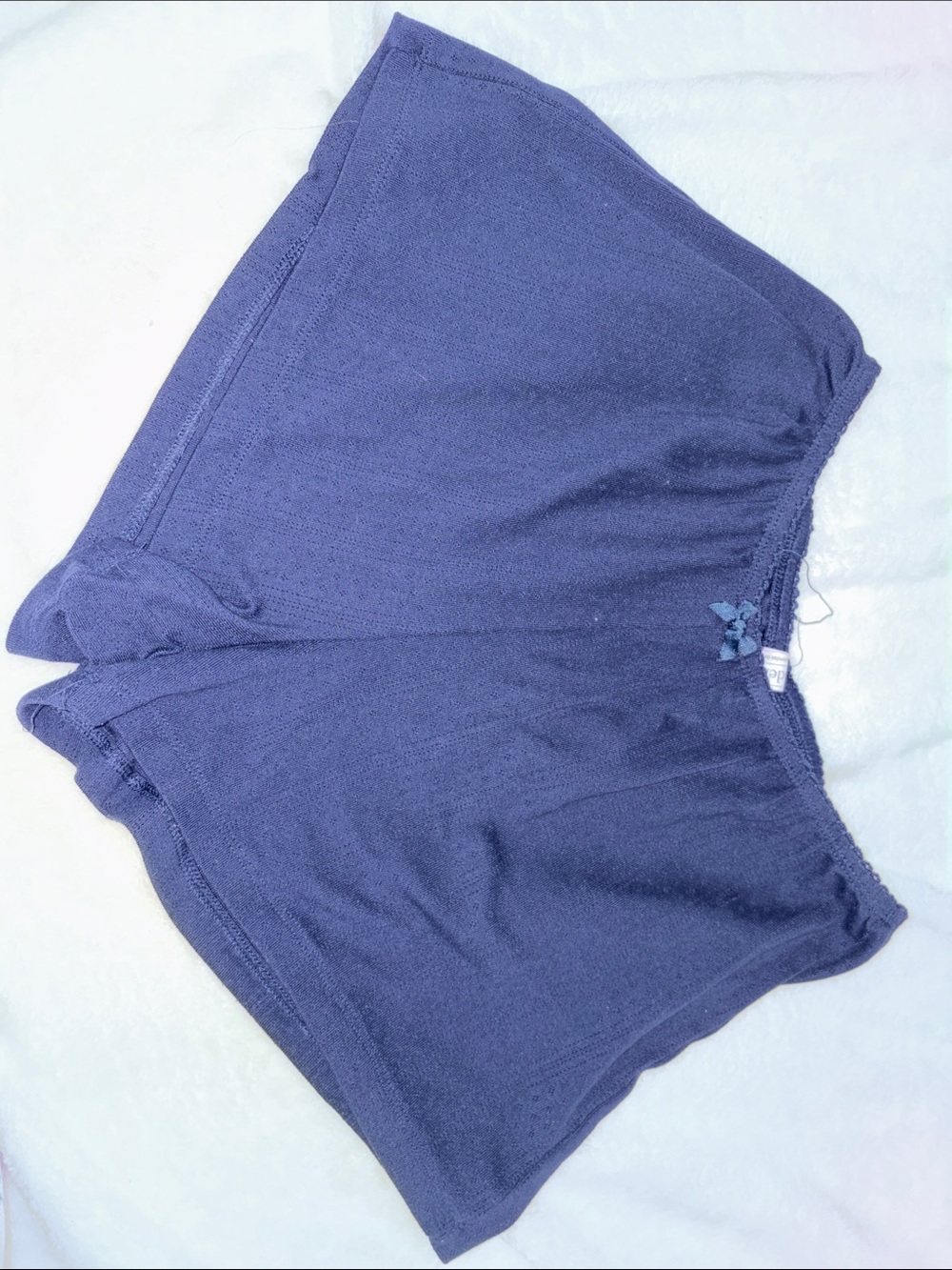 Cozy pajama shorts